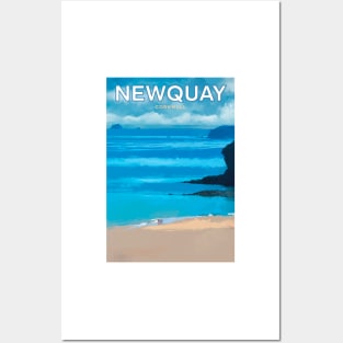 Newquay Cornwall Posters and Art